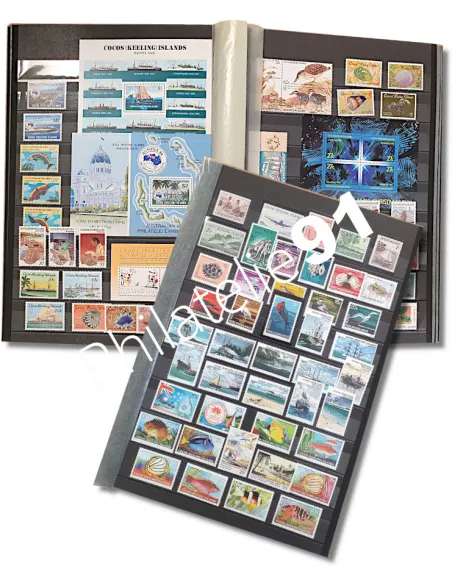Iles Cocos, lot de timbres neufs, collection Lot Tous Pays