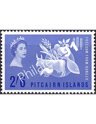 PITCAIRN, n° 35, Collection timbres Océanie