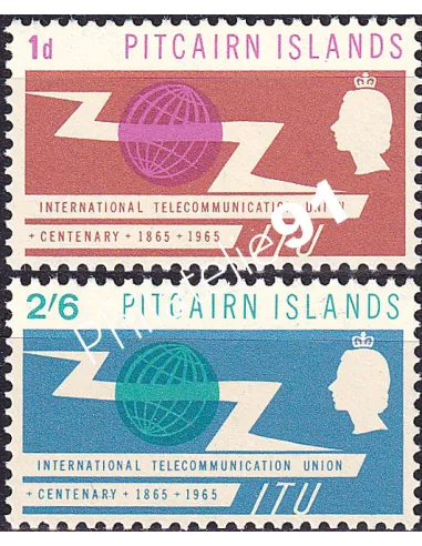 PITCAIRN, n° 51 à 52, Collection timbres Océanie