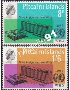 PITCAIRN, n° 61 à 62, Collection timbres Océanie