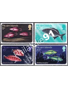 PITCAIRN, n° 113 à 116, Collection timbres Océanie