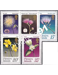 PITCAIRN, n° 128 à 132, Collection timbres Océanie
