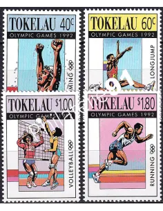 TOKELAU, n° 184 à 187, Collection timbres Océanie