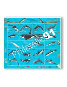 PALAU, n° 402 à 421 en feuille, collection timbres Océanie