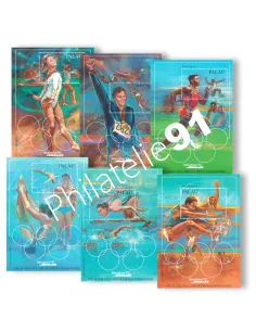 PALAU, BF n° 13 à 18, collection timbres Océanie