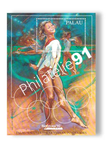 PALAU, BF n° 13 à 18, collection timbres Océanie