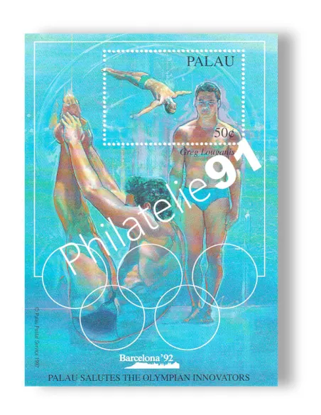 PALAU, BF n° 13 à 18, collection timbres Océanie