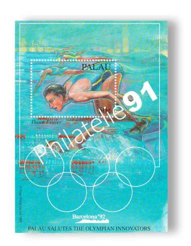 PALAU, BF n° 13 à 18, collection timbres Océanie