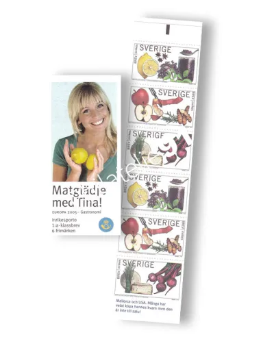 Suède, Carnet n° 2446, collection timbres Europe