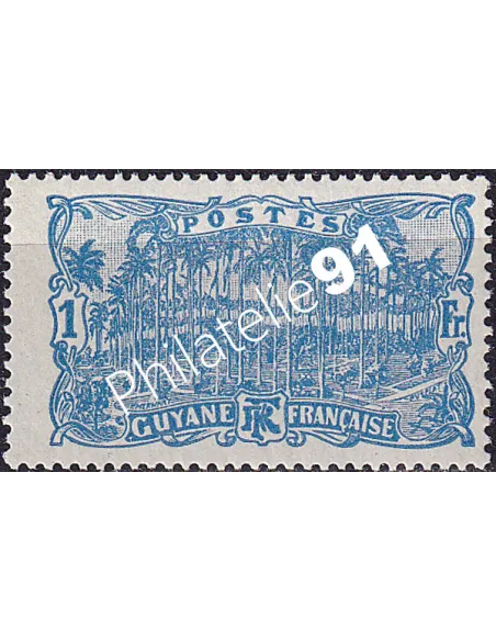GUYANE, n° 87 charnière, collection timbres Colonies