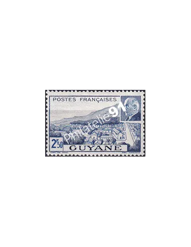GUYANE, n° 173 charnière, collection timbres Colonies
