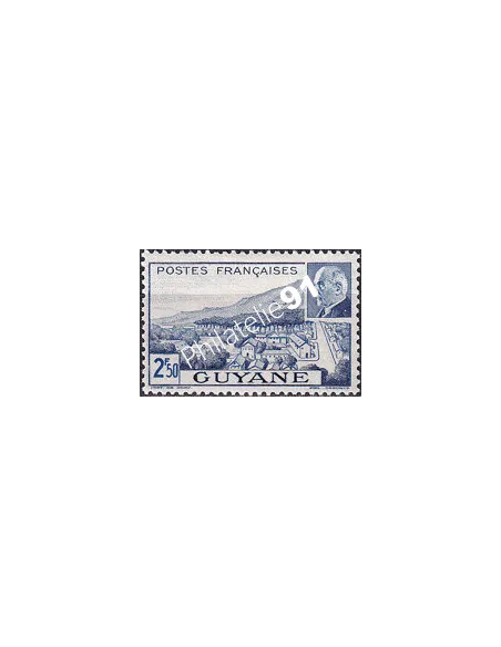 GUYANE, n° 173 charnière, collection timbres Colonies