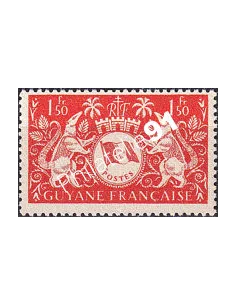 GUYANE, n° 191 charnière, collection timbres Colonies