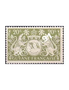 GUYANE, n° 200 neuf, collection timbres Colonies