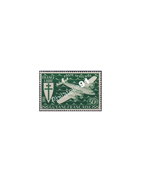 GUYANE, PA n° 26, collection timbres Colonies