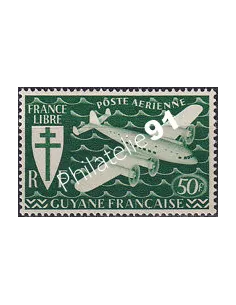 GUYANE, PA n° 26 charnière, collection timbres Colonies