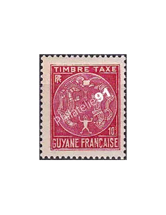 GUYANE, Timbre-taxe n° 22 neuf, collection timbres Colonies