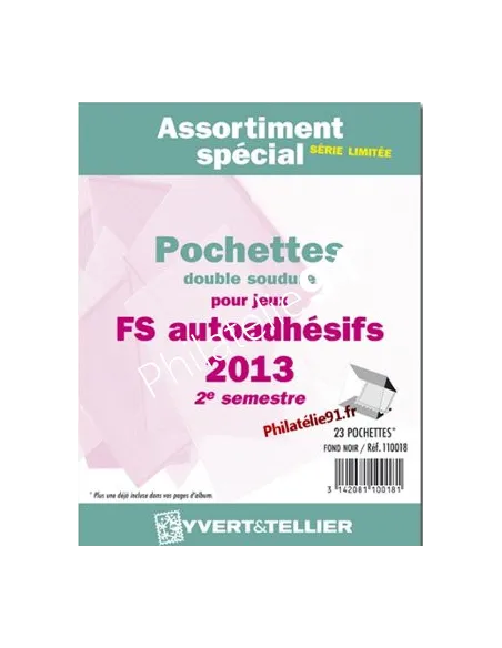 Assortiment de pochettes : 2013-2e sem. (Jeux Autoadhésifs)