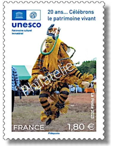 Timbre de service n° 185, Conseil de l'Europe, timbres de France