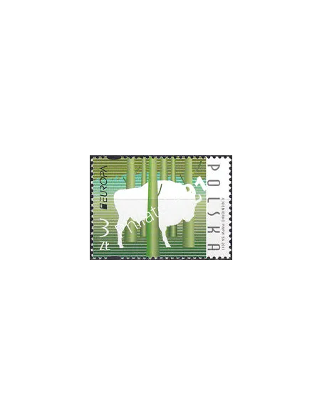Pologne, n° 4241, collection timbres Europa