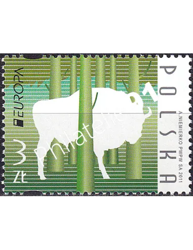 Pologne, n° 4241, collection timbres Europa