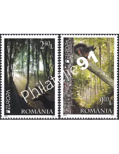 Roumanie, n° 5507 à 5508, collection timbres Europa