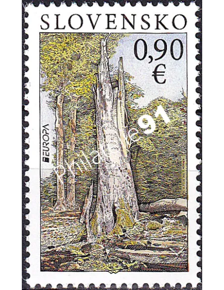 Slovaquie, n° 578, collection timbres Europa