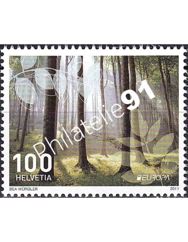 Suisse, n° 2124, collection timbres Europe