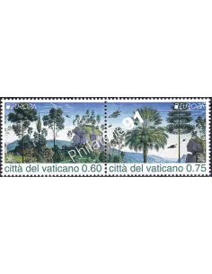 Vatican, n° 1557 à 1558, collection timbres Europa