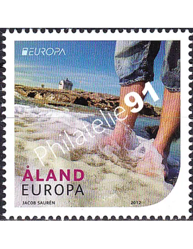 Aland, n° 358, collection timbres Europe