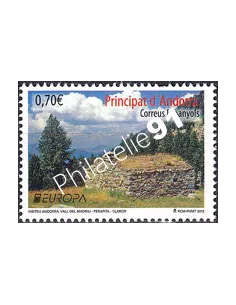 Andorre espagnol, n° 379, collection timbres Europe