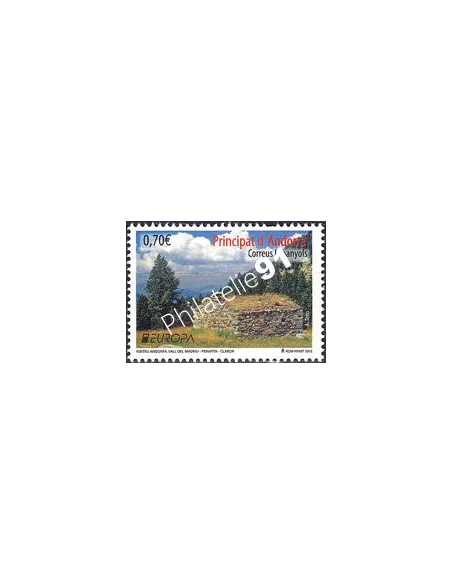 Andorre espagnol, n° 379, collection timbres Europe