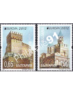 Bulgarie n° 4310 à 4311, collection timbre Europa
