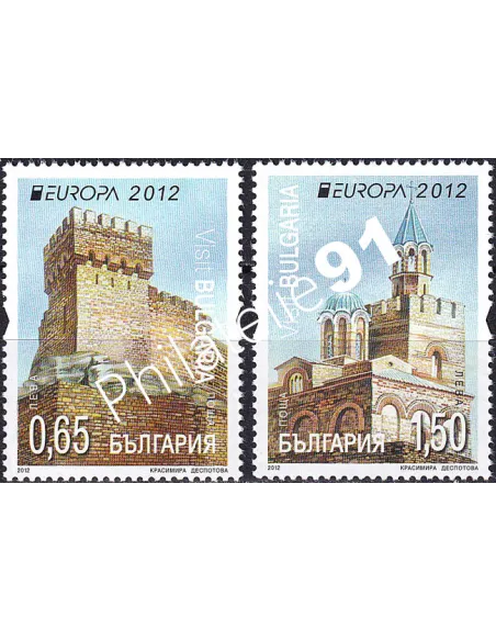 Bulgarie n° 4310 à 4311, collection timbre Europa