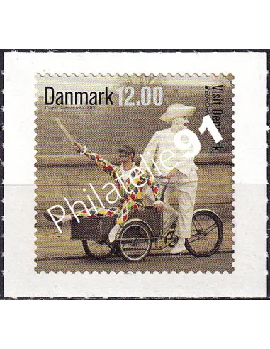Danemark, n° 1673 adhésif, collection timbres Europa