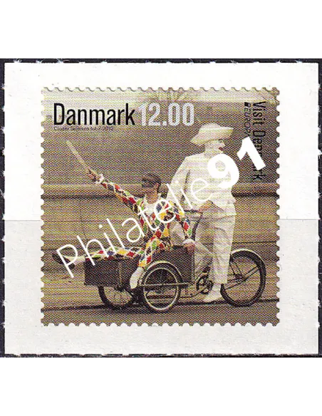 Danemark, n° 1673 adhésif, collection timbres Europa