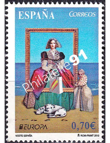 Espagne, n° 4393, collection timbres Europa