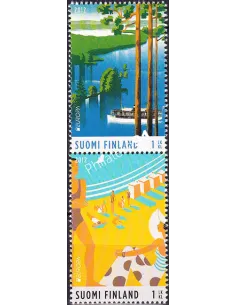 Finlande, n° 2146 à 2147, Paire, collection timbres Europa