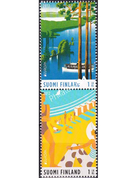 Finlande, n° 2146 à 2147, Paire, collection timbres Europa