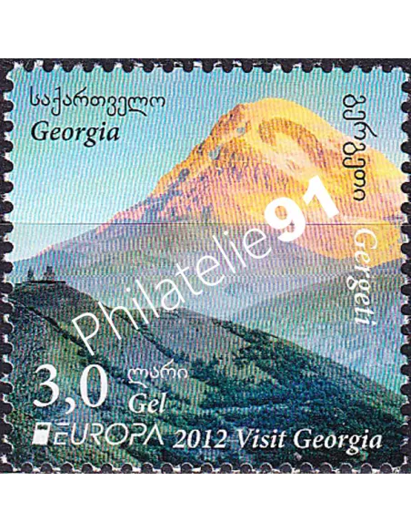 Géorgie, n° 495, Collection timbres Europa