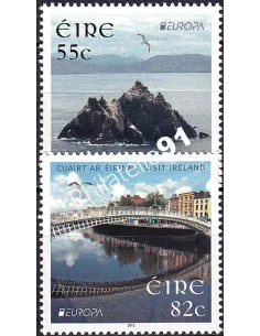 Irlande, n° 2017 à 2018, collection timbres Europa
