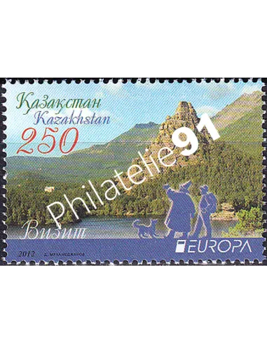 Kazakhstan, n° 638, collection timbres Europa