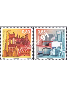 Luxembourg, n° 1887 à 1888, collection timbres Europa