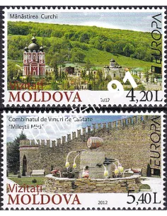 Moldavie, n° 684 à 685, collection timbres Europa