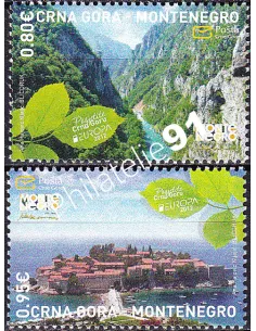 Monténégro n° 312 à 313, collection timbres Europa