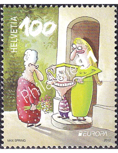 Suisse, n° 2175, collection timbres Europe