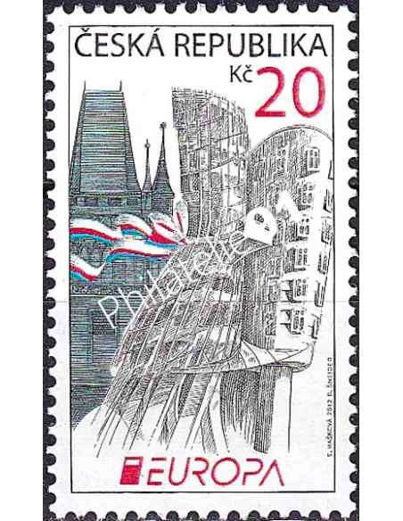 Rép.-Tchèque, n° 637, collection timbres Europe
