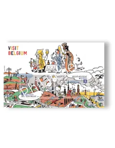 Belgique, n° 4197 à 4198, en feuille, collection timbres Europa