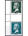 Timbres issus du Carnet Paris-Philex 2024, Pasteur, timbres de France