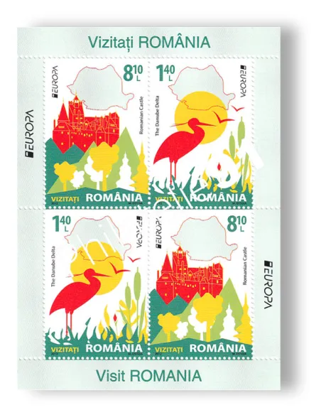 Roumanie, BF n° 423B, collection timbres Europa